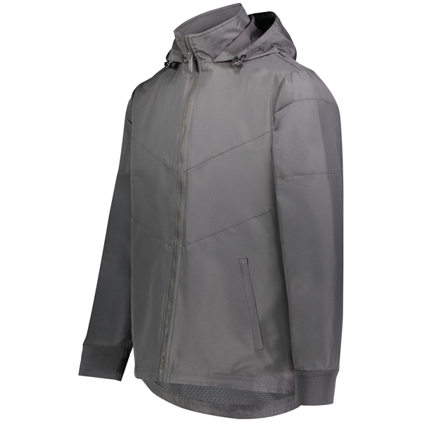 Adult Potomac Jacket with Micro-Cord™ woven polyester fabric... from ASI 37461 Augusta Sportswear / Holloway Sportswear