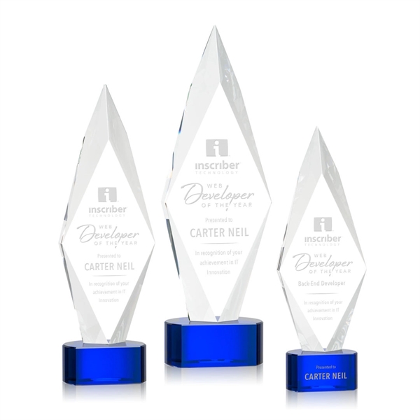 Manilow Award on Paragon Base - Blue... from ASI 84592 St Regis Group / St Regis