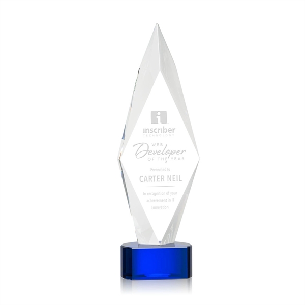 Manilow Award on Paragon Base - Blue... from ASI 84592 St Regis Group / St Regis