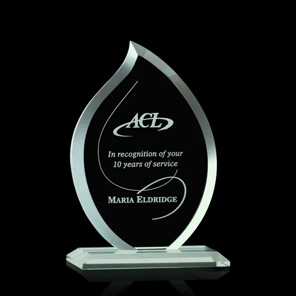 Flame jade glass award.... from ASI 84592 St Regis Group / St Regis