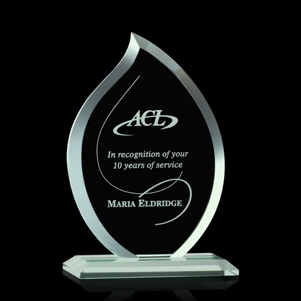 Flame jade glass award.... from ASI 84592 St Regis Group / St Regis