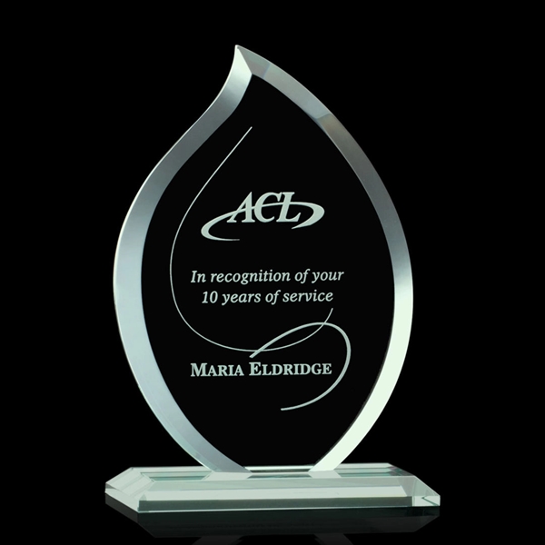 Flame jade glass award.... from ASI 84592 St Regis Group / St Regis