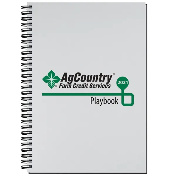 7" x 10" journal with heavyweight foil stamped cover and 50... from ASI 50873 Drum-Line / Drum-line Inc