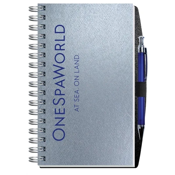 5 1/4" x 8 1/4" journal with 100 sheets and pen.... from ASI 50873 Drum-Line / Drum-line Inc