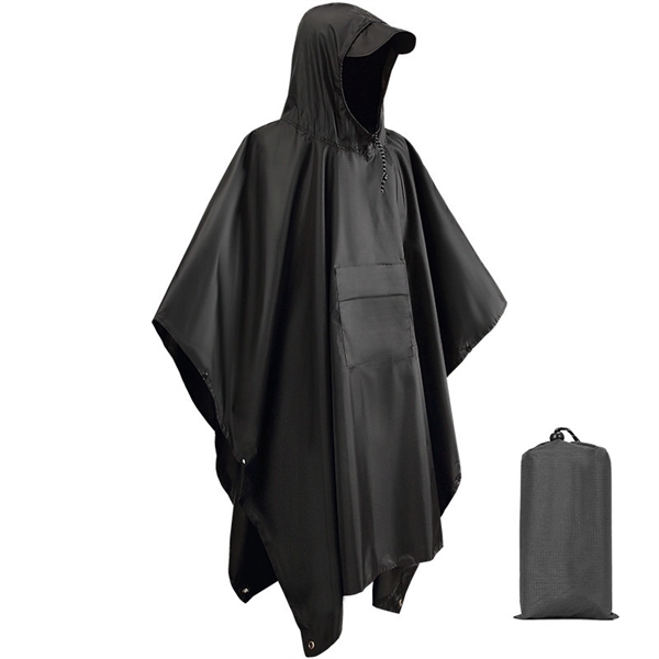 Premium Multipurposepolyurethane-coated Polyester taffeta Rain Poncho... from ASI 72657 Active Life Promo / Active Life