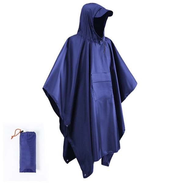 Premium Multipurposepolyurethane-coated Polyester taffeta Rain Poncho... from ASI 72657 Active Life Promo / Active Life