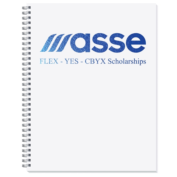 8 1/2" x 11" journal with heavyweight foil stamped cover and... from ASI 50873 Drum-Line / Drum-line Inc