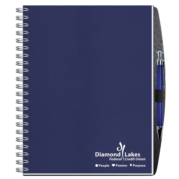 8 1/2" x 11" journal with 100 sheets and pen.... from ASI 50873 Drum-Line / Drum-line Inc