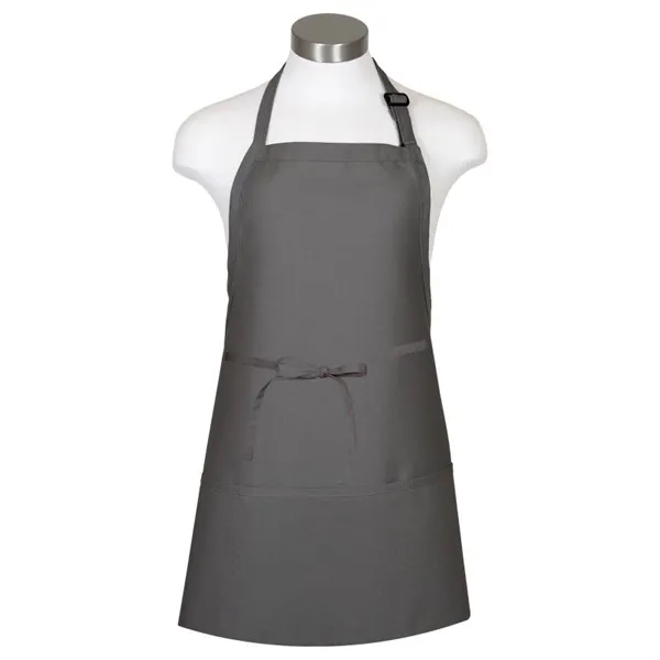 Mid-length apron measuring 28"W x 24"H, with 3 pouch pockets and... from ASI 36558 Aprons, Etc.