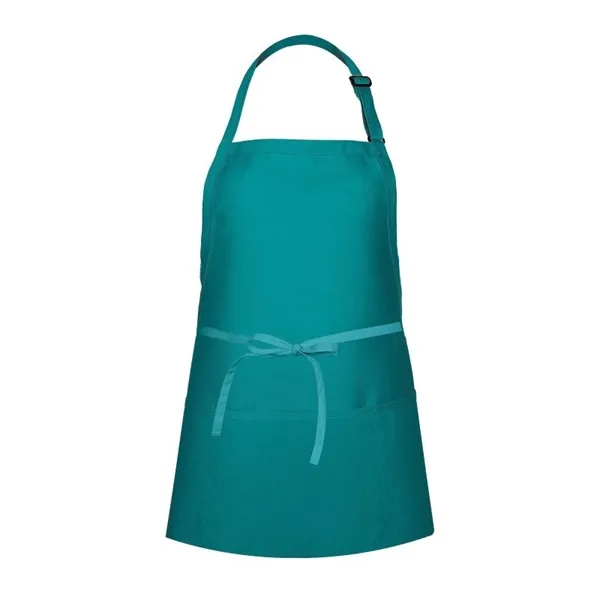 Mid-length apron measuring 28"W x 24"H, with 3 pouch pockets and... from ASI 36558 Aprons, Etc.