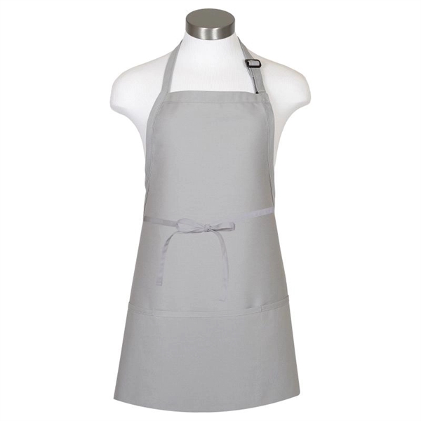 Mid-length apron measuring 28"W x 24"H, with 3 pouch pockets and... from ASI 36558 Aprons, Etc.