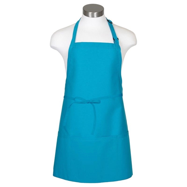 Mid-length apron measuring 28"W x 24"H, with 3 pouch pockets and... from ASI 36558 Aprons, Etc.