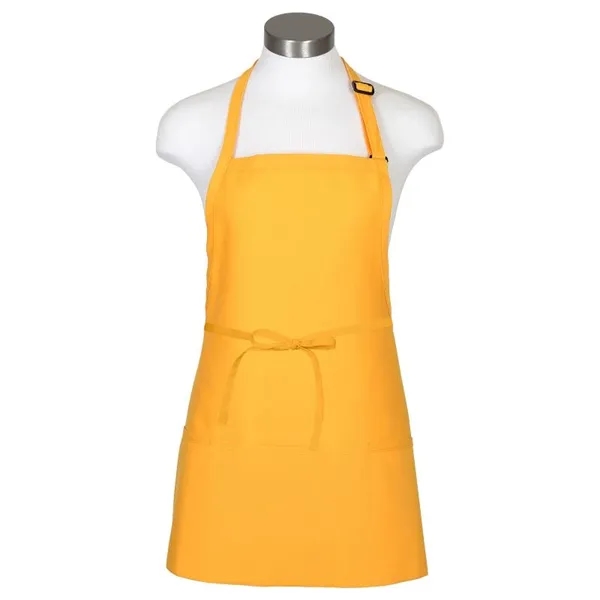 Mid-length apron measuring 28"W x 24"H, with 3 pouch pockets and... from ASI 36558 Aprons, Etc.