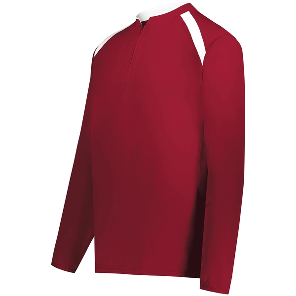 Quarter zip pullover style with zipper garage.... from ASI 37461 Augusta Sportswear / Holloway Sportswear
