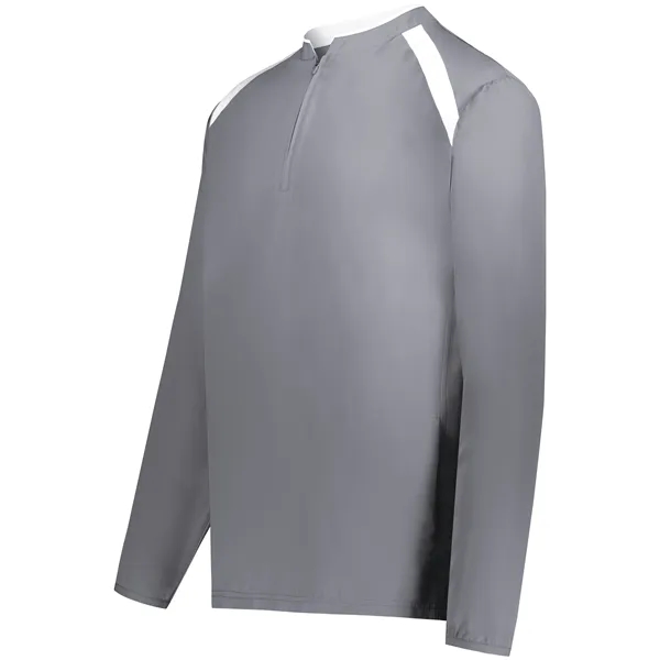 Quarter zip pullover style with zipper garage.... from ASI 37461 Augusta Sportswear / Holloway Sportswear