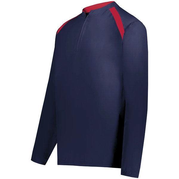 Quarter zip pullover style with zipper garage.... from ASI 37461 Augusta Sportswear / Holloway Sportswear