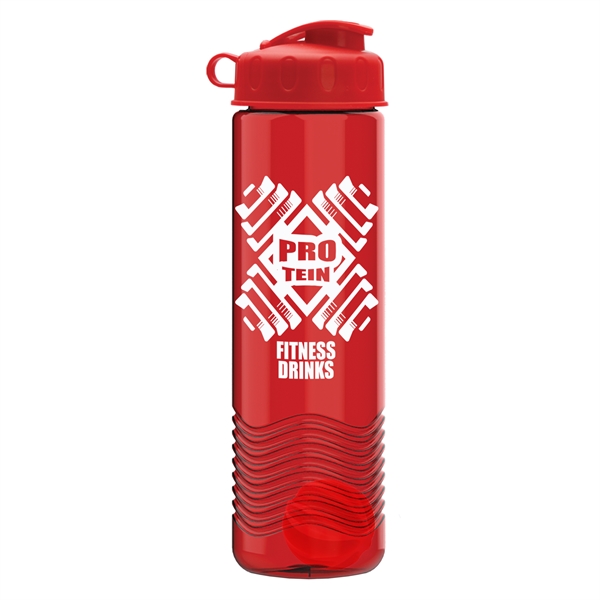 24 Oz. Shaker Bottle With Flip Top... from ASI 55990 Garyline