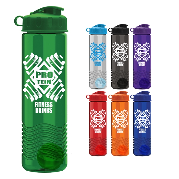 24 Oz. Shaker Bottle With Flip Top... from ASI 55990 Garyline