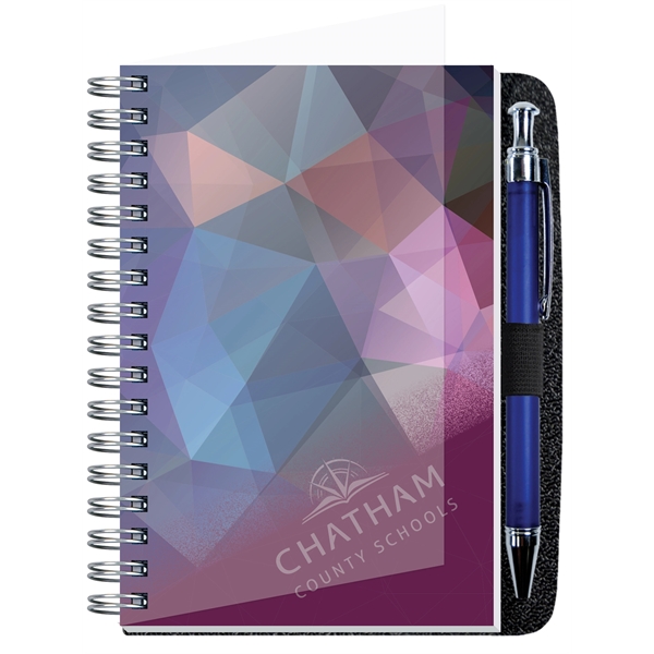 Gallery journals, 30 pt. translucent poly cover with printed insert sheet,... from ASI 50873 Drum-Line / Drum-line Inc