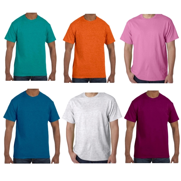 Unisex cotton t-shirt plus 1 color silkscreen imprint on 1 location... from ASI 37218 Athena Promo (tm)