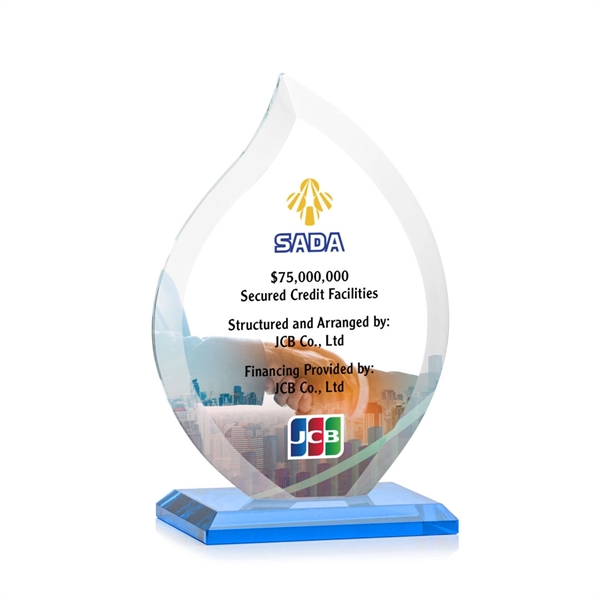 Nestor Flame VividPrint™ Award - Sky Blue... from ASI 84592 St Regis Group / St Regis
