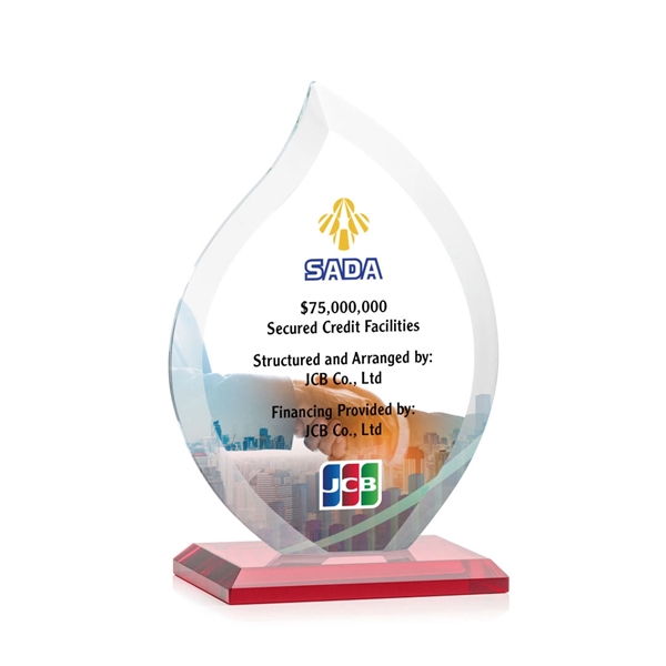 Nestor Flame VividPrint™ Award - Red... from ASI 84592 St Regis Group / St Regis