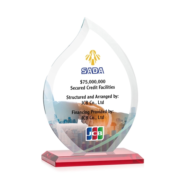 Nestor Flame VividPrint™ Award - Red... from ASI 84592 St Regis Group / St Regis