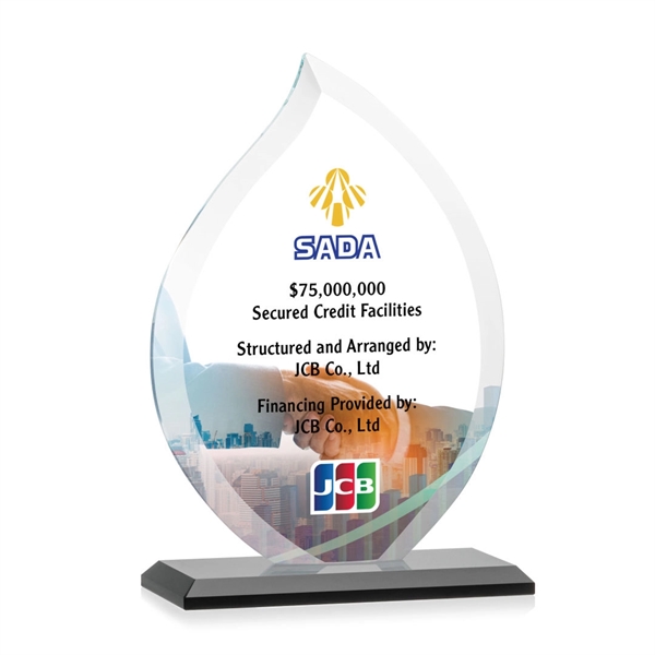 Nestor Flame VividPrint™ Award - Black... from ASI 84592 St Regis Group / St Regis