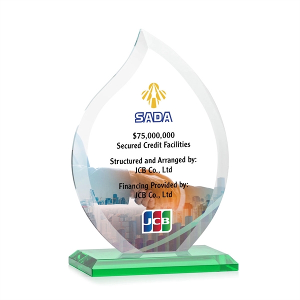 Nestor Flame VividPrint™ Award - Green... from ASI 84592 St Regis Group / St Regis