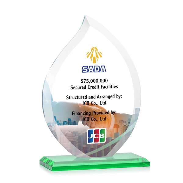 Nestor Flame VividPrint™ Award - Green... from ASI 84592 St Regis Group / St Regis