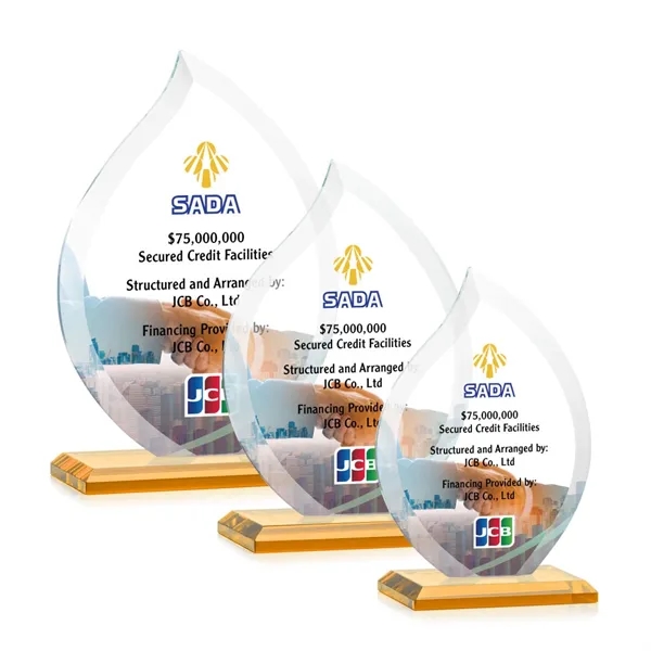 Nestor Flame VividPrint™ Award - Amber... from ASI 84592 St Regis Group / St Regis