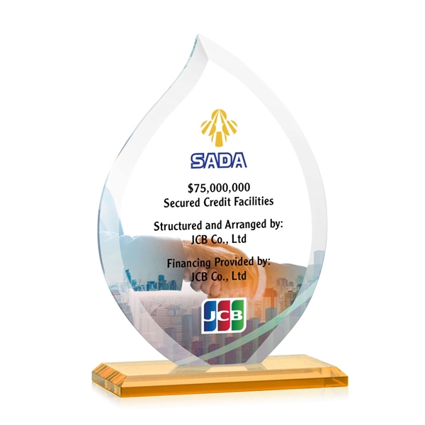 Nestor Flame VividPrint™ Award - Amber... from ASI 84592 St Regis Group / St Regis