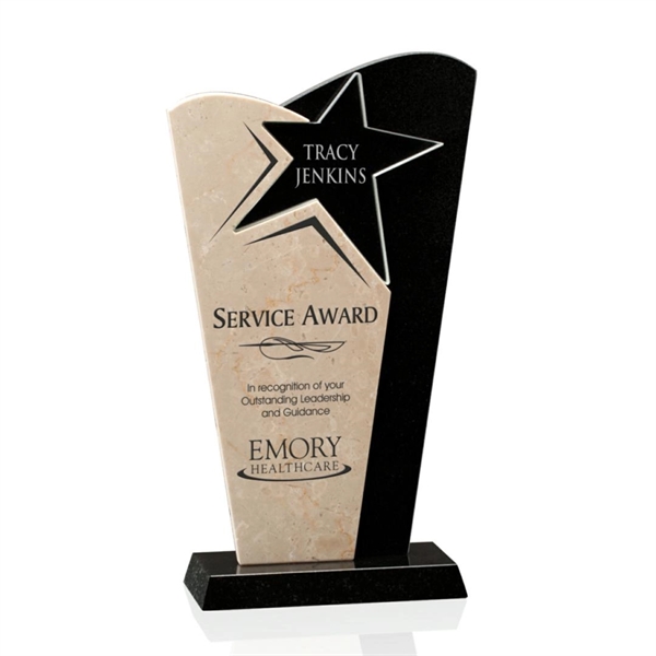 Award - Botocino/Granite/Starfire 7".... from ASI 84592 St Regis Group / Prestige Glass