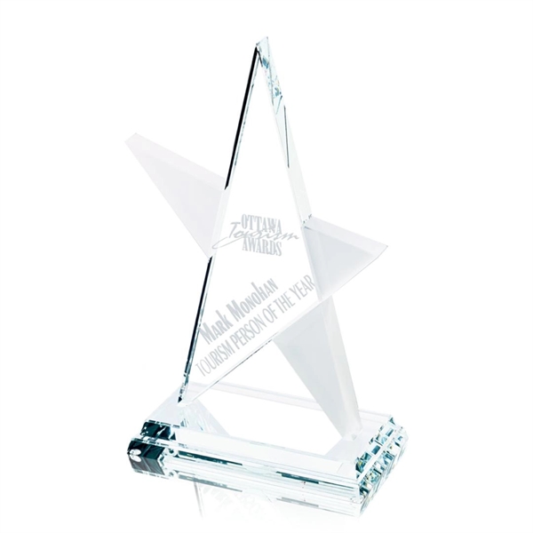 10" starfire abstract star award.... from ASI 84592 St Regis Group / Prestige Glass