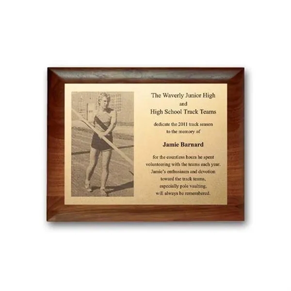 The Metal Photo process recreates any black & white printed piece... from ASI 84592 St Regis Group / R S Owens & Co Inc