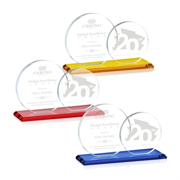 The Double Victoria Award features 2 opulent starfire circles on a... from ASI 84592 St Regis Group / St Regis