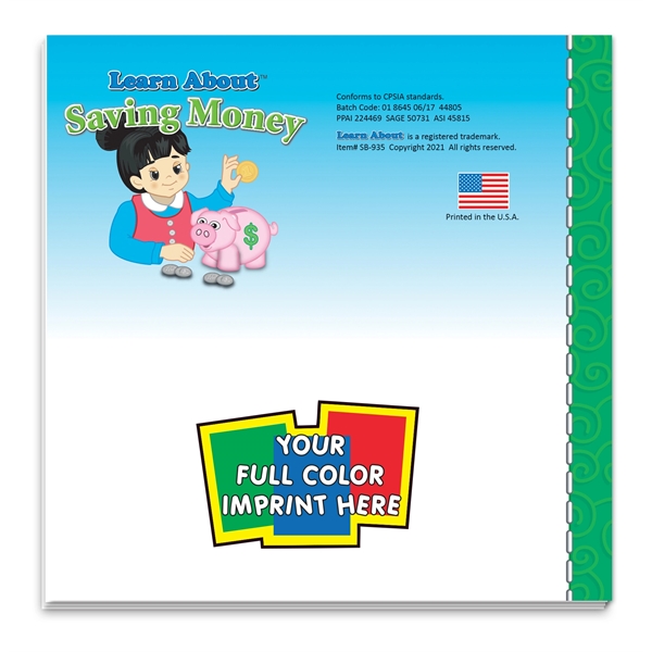 Learn About Series of Storybooks - Saving Money... from ASI 45815 Coloring Book Solutions / Coloring Book Solutions™