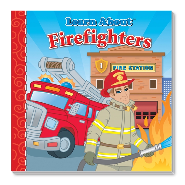 Learn About Series of Storybooks - Firefighters.  Educational book for... from ASI 45815 Coloring Book Solutions / Coloring Book Solutions™