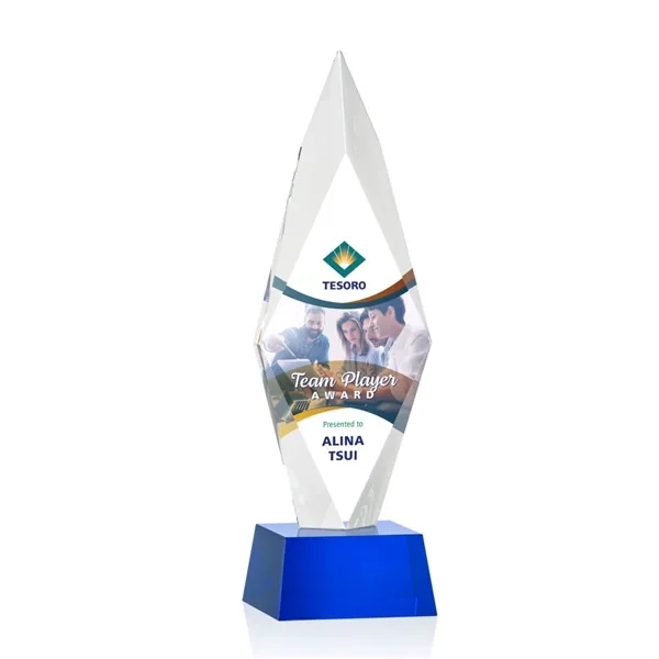 Manilow VividPrint™ Award on Robson - Blue... from ASI 84592 St Regis Group / St Regis