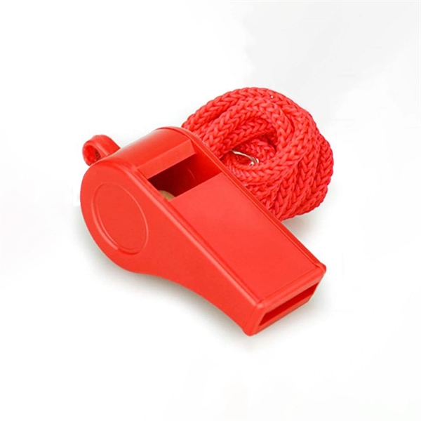 Emergency whistle with lanyard.... from ASI 63698 Justin Case®