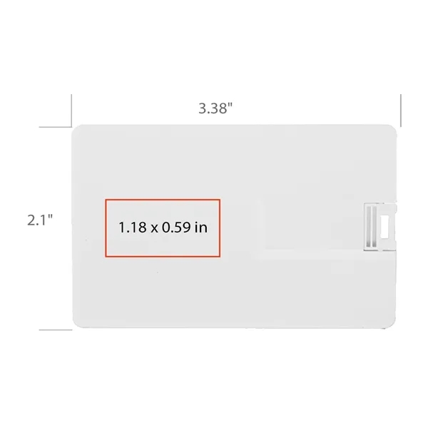 Our Broadview Full Color Card USB drive fits easily into a... from ASI 90154 Sunjoy Group Inc