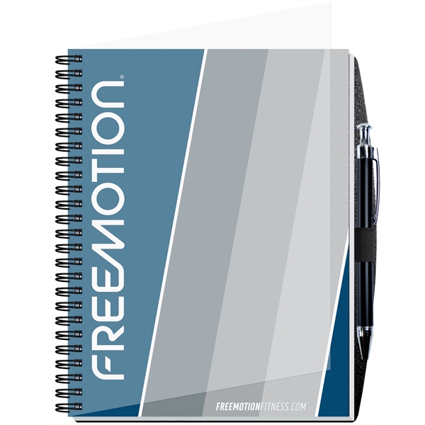 Gallery journals, 30 pt. translucent poly cover with printed insert sheet,... from ASI 50873 Drum-Line / Drum-line Inc