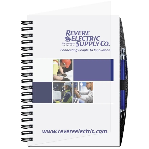 7" x 10" Gallery journals, 30 pt. translucent poly cover with... from ASI 50873 Drum-Line / Drum-line Inc