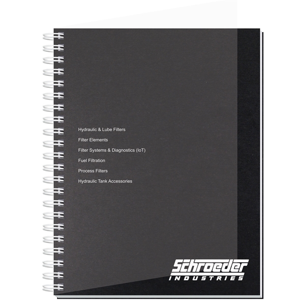 Gallery journals, 30 pt. translucent poly cover with printed insert sheet,... from ASI 50873 Drum-Line / Drum-line Inc