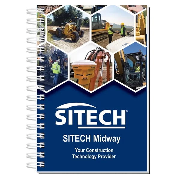 4" x 6" gloss, full color journal with heavyweight chipboard covers... from ASI 50873 Drum-Line / Drum-line Inc