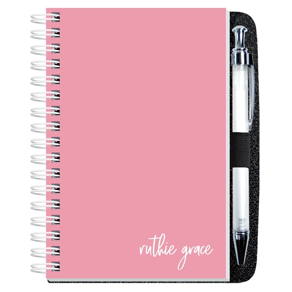 4" x 6" gloss, full color journal with heavyweight chipboard covers,... from ASI 50873 Drum-Line / Drum-line Inc