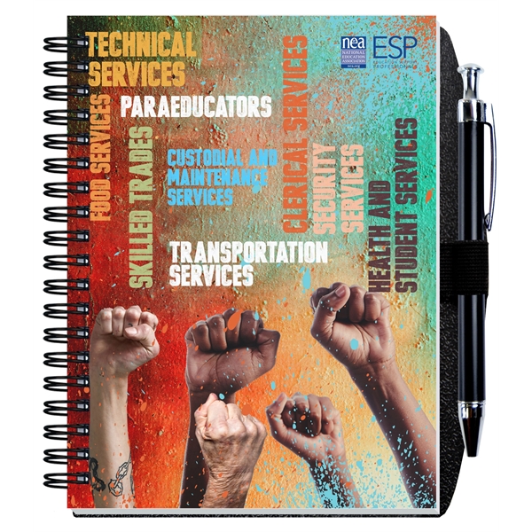 5" x 7" gloss, full color journal with heavyweight chipboard covers,... from ASI 50873 Drum-Line / Drum-line Inc