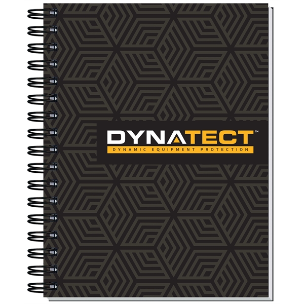 6 1/2" x 8 1/2" gloss, full color journal with heavyweight... from ASI 50873 Drum-Line / Drum-line Inc