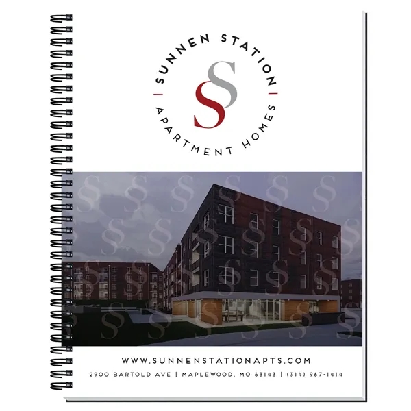 8 1/2" x 11" gloss, full color journal with heavyweight chipboard... from ASI 50873 Drum-Line / Drum-line Inc