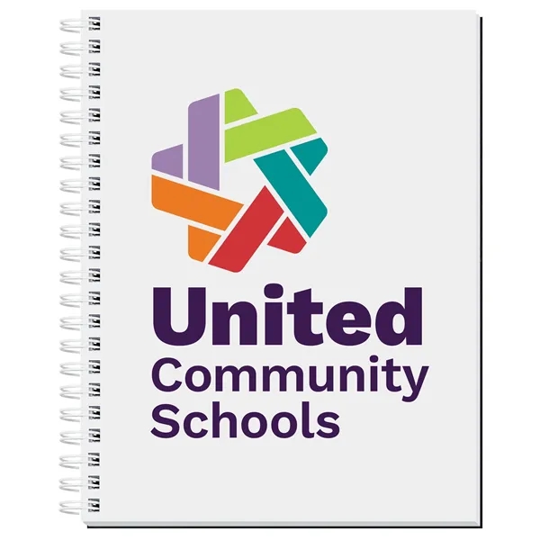 8 1/2" x 11" gloss, full color journal with heavyweight chipboard... from ASI 50873 Drum-Line / Drum-line Inc